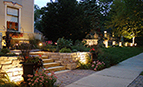 Exterior House and Walkway Lighting